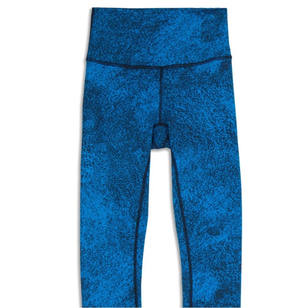 Lululemon Wunder Under Pant III Luon Spray Jacquard
Shocking Blue Black Size 4